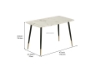 Picture of BIJOK 47/63 Dining Table (White Marble Finishing) - 63 Inch