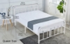 Picture of FLEMINGTON Steel Bed frame in Double/Queen Size (White)