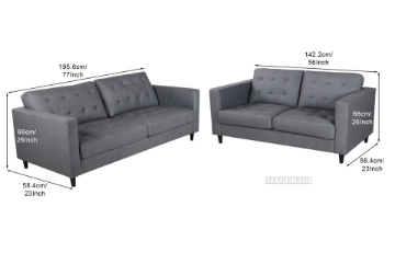 Picture of LEXI Sofa Range (Grey)