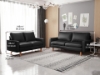 Picture of MAC Leather 3+2 Sofa Range (Black) - 3+2 Set