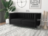 Picture of MISHTI 3+2+1 Velvet Sofa Range (Black)