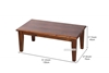 Picture of DROVER 130 Coffee Table (Solid Pine)