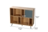 Picture of RIO Open Bookcase (Light Walnut Veneer)