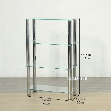 Picture of STUDIO Glass 4 Tier Rack*Black