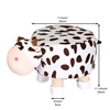 Picture of PLUSH ANIMAL Foot Stool (Cow)