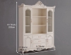 Picture of CHATEAU 3 Drawer 4 Door Display Cabinet