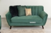 Picture of EVA 3+2+1 Velvet Sofa Range (Green) - 1 Seater (Armchair)