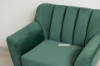 Picture of EVA 3+2+1 Velvet Sofa Range (Green) - 1 Seater (Armchair)