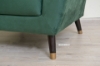 Picture of EVA 3+2+1 Velvet Sofa Range (Green) - 1 Seater (Armchair)
