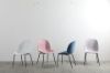 Picture of ALPHA Dining Chair in Six Colors  - Pink