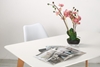 Picture of SKIVE  1.2/1.6M 5PC Dining Set (White)