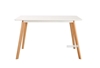 Picture of SKIVE  1.2/1.6M 5PC Dining Set (White)