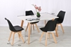 Picture of SKIVE  1.2/1.6M 5PC Dining Set (Black)