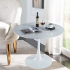 Picture of TULIP 31.5"/39.4" Round Dining Table (White)