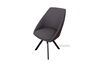 Picture of BRUNO Technical Fabric Swivel Dining Chair (Dark Grey)