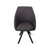 Picture of BRUNO Technical Fabric Swivel Dining Chair (Dark Grey)
