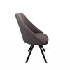 Picture of BRUNO Technical Fabric Swivel Dining Chair (Dark Grey)