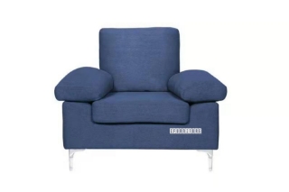 Picture of MARCO 3+2+1 Fabric Sofa Range (Blue) - 1 Seater (Chair)