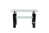 Picture of HORIZON Glass Console Table with High Gloss (Black)