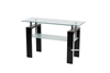 Picture of HORIZON Glass Console Table with High Gloss (Black)