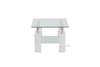 Picture of HORIZON Glass Side Table *White