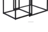 Picture of HENMAN Square Nesting Table (Oak & Black)