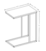 Picture of WOODLAND Side Table (White)