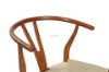 Picture of WISHBONE Solid Beech Y Chair Replica (Walnut)