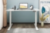 Picture of UP1 47" Twin Motor Electric Height Adjustable Standing Desk (White)