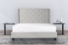 Picture of ELY Upholstered Platform Bed in (Double/Queen/King) -  Queen