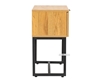 Picture of SAILOR 1 Drawer Bedside Table with Rattan (Oak)