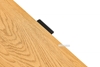Picture of SAILOR 1 Drawer Bedside Table with Rattan (Oak)