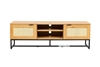 Picture of SAILOR 150 2 Door TV Unit with Rattan (Oak)