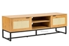 Picture of SAILOR 150 2 Door TV Unit with Rattan (Oak)