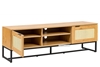 Picture of SAILOR 150 2 Door TV Unit with Rattan (Oak)
