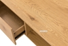 Picture of SACHA 120 2-Drawer Rectangle Coffee Table (Oak)