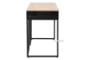 Picture of MASS 120 1-Drawer Office Desk (Oak & Black)