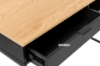 Picture of MASS 120 1-Drawer Office Desk (Oak & Black)