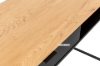 Picture of MASS 47" 1-Drawer Office Desk (Oak & Black)