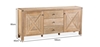 Picture of CORSICA 2 DOOR 3 DRW Oak Veneer Buffet (Natural Wash)