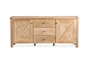 Picture of CORSICA 2 DOOR 3 DRW Oak Veneer Buffet (Natural Wash)
