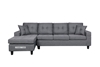 Picture of DEXTER SECTIONAL REVERSIBLE SOFA (Grey)