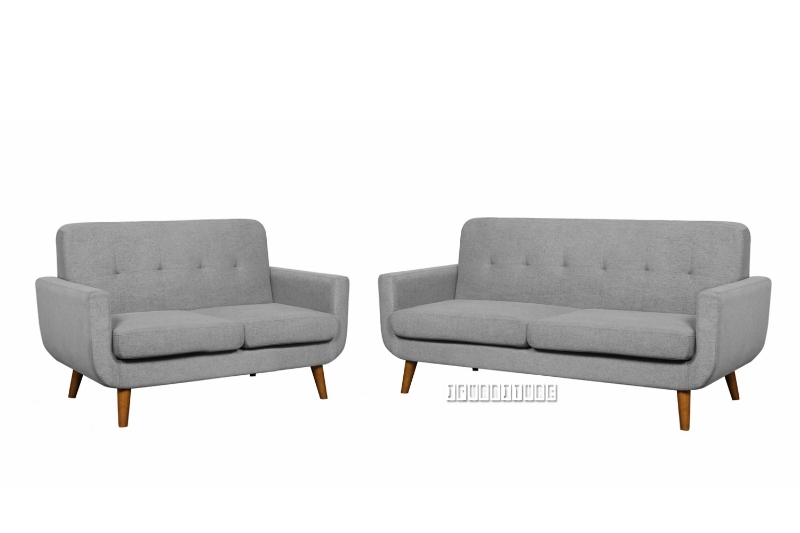 Picture of BARRET 3+2+1 Sofa Range (Gray) - 3+2 Set