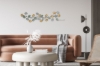 Picture of GINKGO Leaves Metal Wall Art (37.5" x 10")