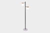 Picture of FLOOR LAMP 536 With White Round Glass Shades