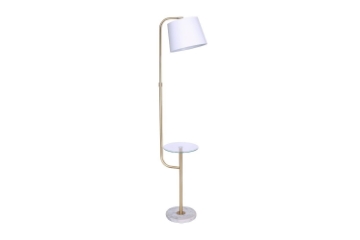 Picture of 50729 Metal Side Table Floor Lamp