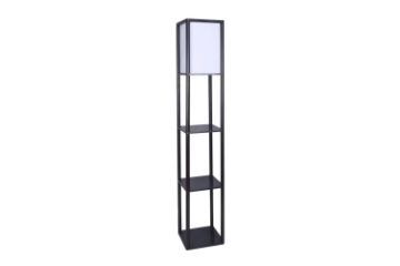 Picture of FLOOR LAMP 758 IN PLASTIC ETAGERE (BLACK)