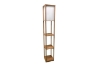 Picture of FLOOR LAMP 759 in Plastic Etagere (Wooden Finish)