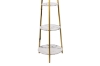 Picture of FLOOR LAMP 728 In Gold Metal Etagere