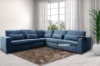 Picture of MAYA Sectional Modular Corner Sofa with Side Table (Navy Blue)